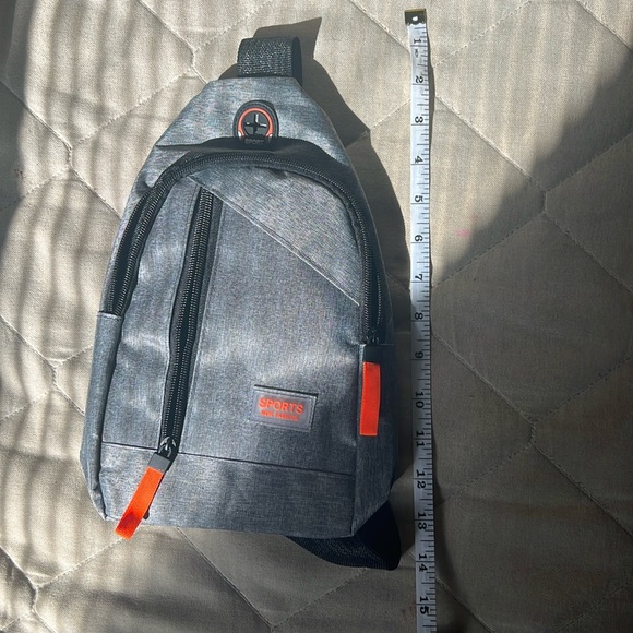 Small Gray Chest Bag - Picture 2 of 5